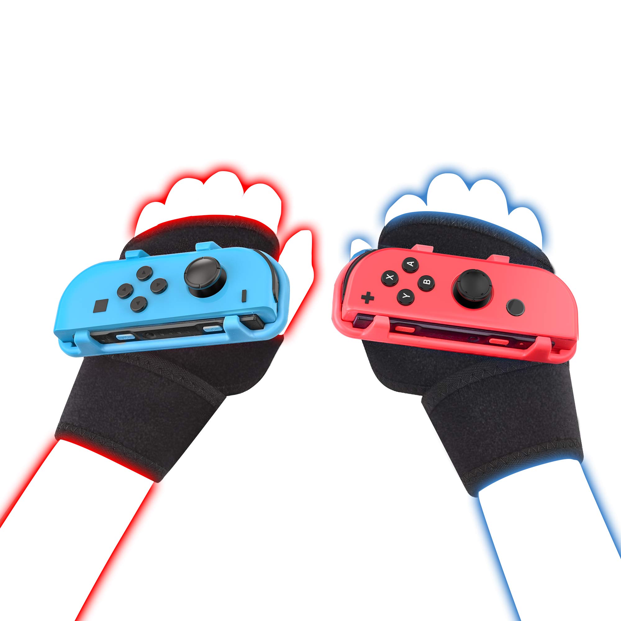 Wrist Strap for Switch Just Dance 2025 2024 2023 2022 2021 2020 2019 Boxing Design (Free The Hands,Dance Freely with Rhythm) More Fun to The Dance