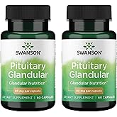 Swanson Raw Pituitary Glandular 80 Milligrams 60 Capsules (2 Pack)