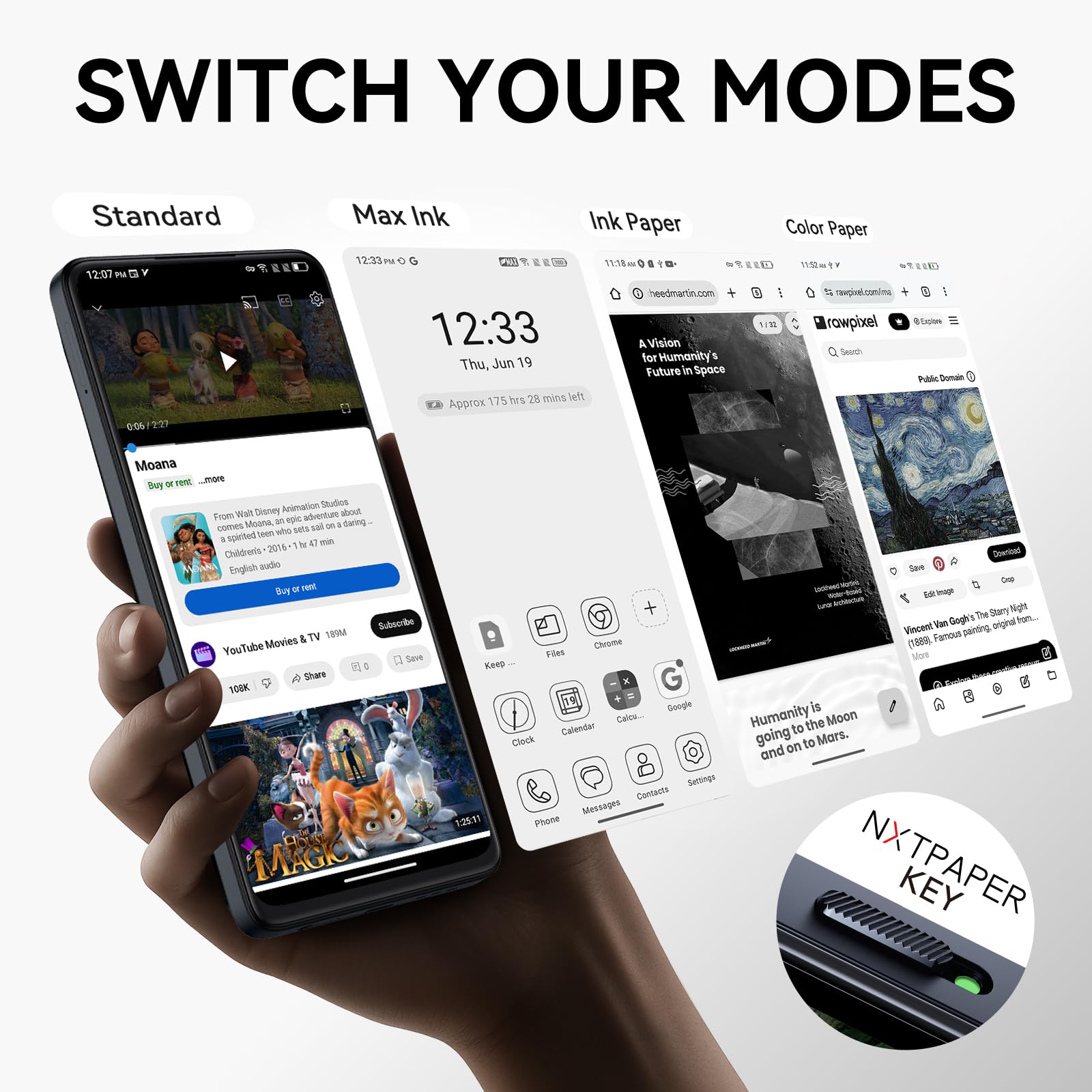 TCL 60 XE NXTPAPER 5G Cell Phone, AT&T, T-Mobile & Verizon Unlocked Android Smartphone, 8GB+256GB, 6.8