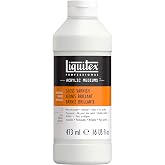 Liquitex Professional Gloss Varnish, 473ml (16-oz) | 100% Acrylic Polymer Varnish, Gloss Sheen, Protects &amp; Resists Dirt Retention, Increases Brightness, Resists Discoloration