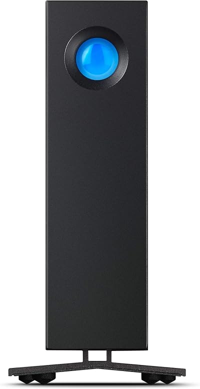 LaCie d2 Professional 4TB USB-C Desktop External Drive Rescue Recovery Included