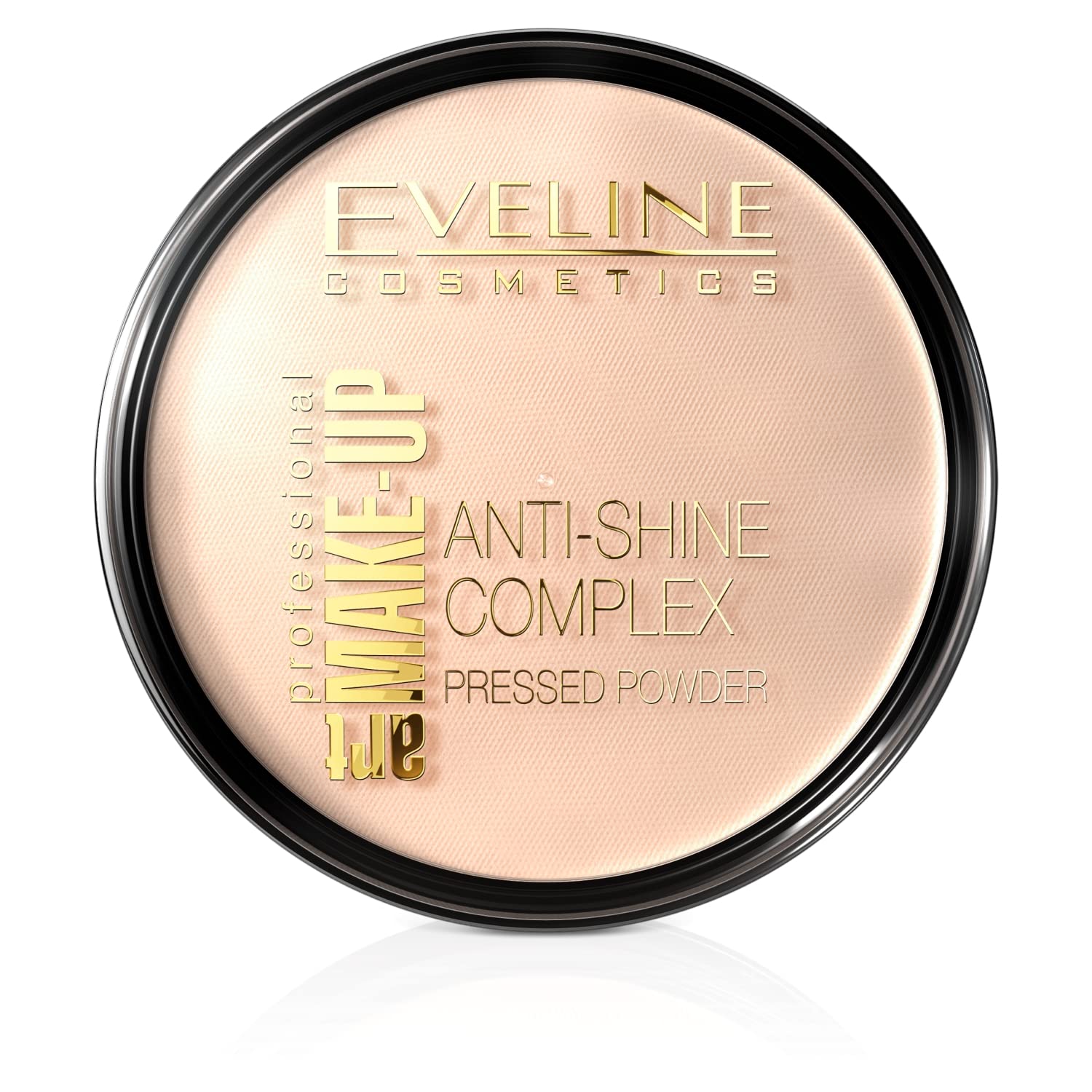 Eveline Cosmetics Art Professional Make-up ART PROFESSIONAL Silk Infused Mineral Matte Pressed Powder, Anti-Shine Complex, 32 Natural