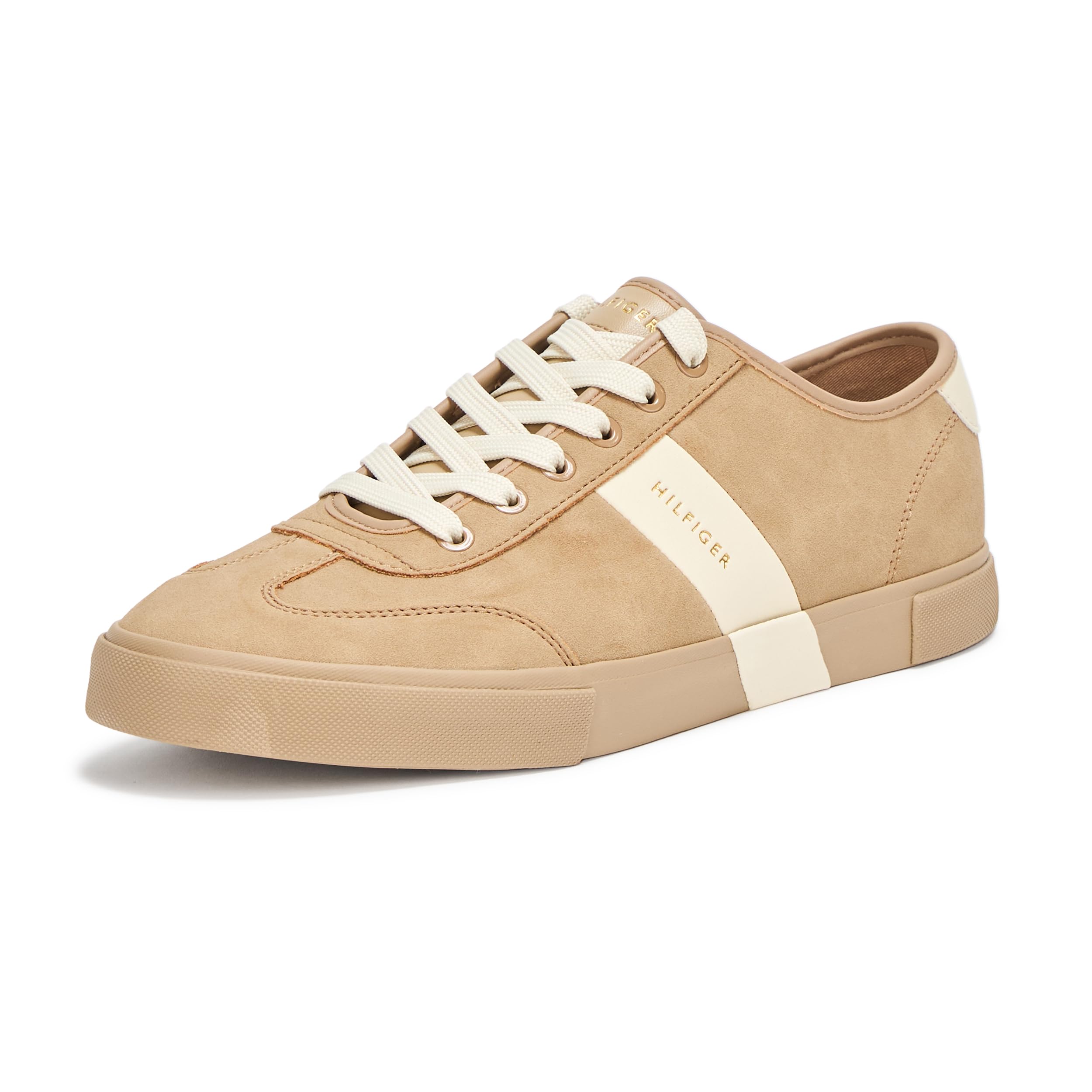 Tommy Hilfiger Pandora, Zapatillas para Hombre, Bronceado/Crema 101, 8.5