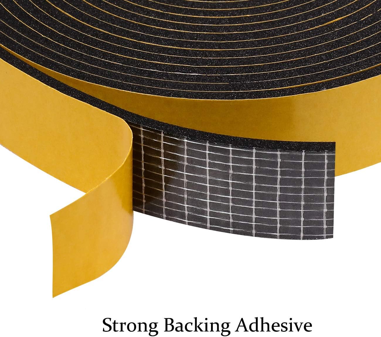 fowong Self Adhesive Foam Tape 25 mm Wide x 3 mm Thick Closed Cell Weather Stripping Seal for Window and Door Anti-Collision Total 10M Long (2 Rolls of 5M Long Each) - Image 5