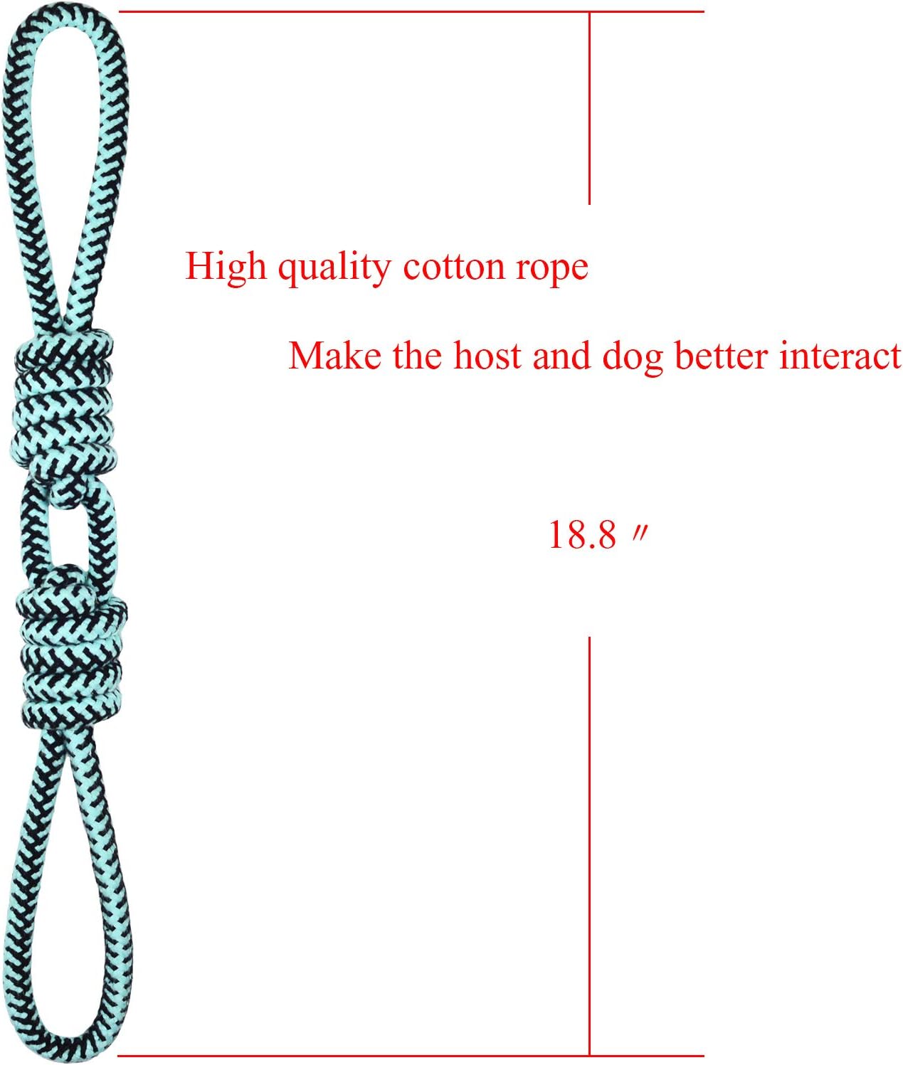 Pet Supplies : [Upgrade Version] Well Love Dog Toys - Chew Toys - 100 Natural Cotton Rope - Squeak Toys - Dog Balls - Dog Bones - Plush Dog Toy - Dog Ropes - Tug of War Ball - Toys for Dog 6pack Set : 