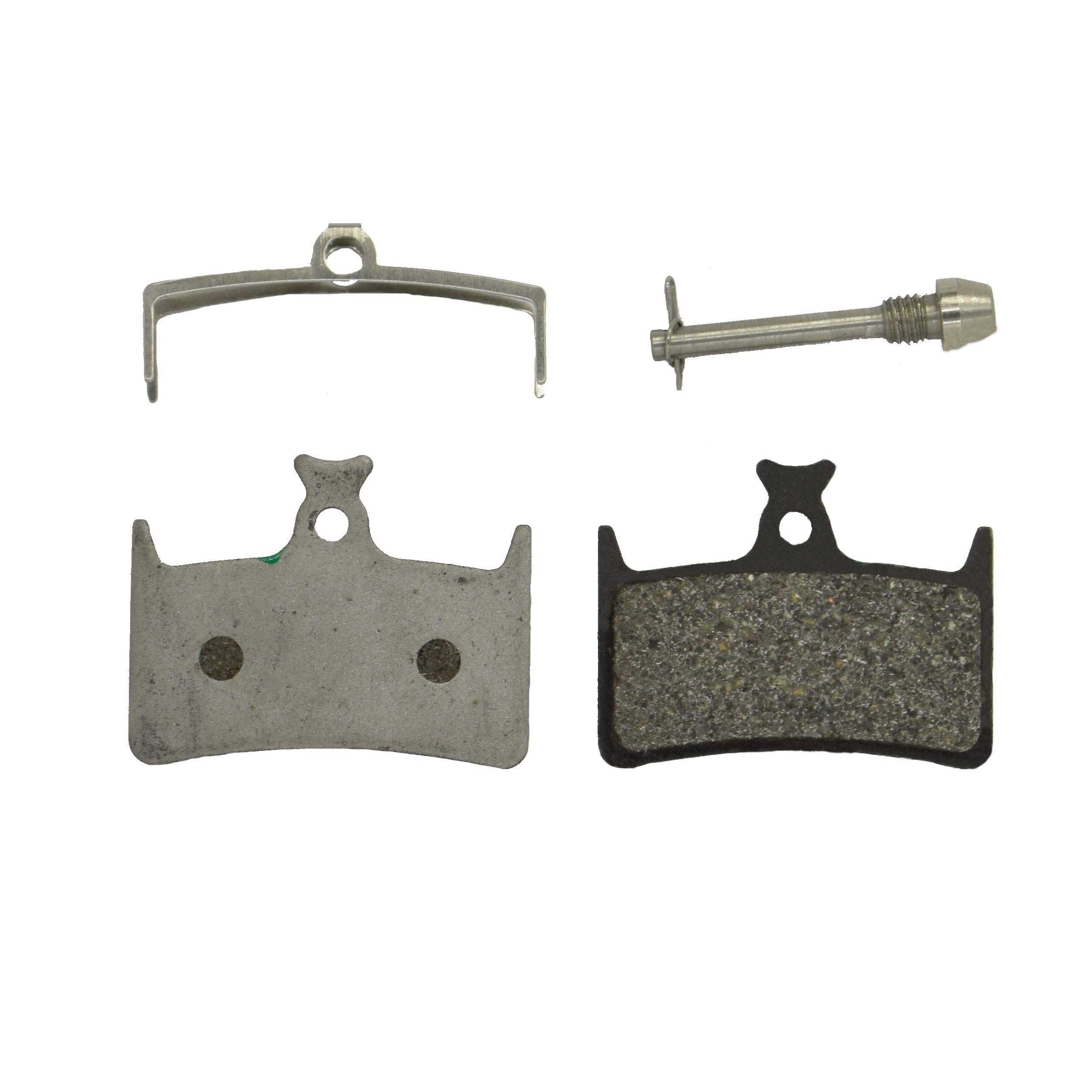 EBC Brakes CFA647 Disc Brake Pads, Compatible with Hope 3/4/RX4/E4, Red – Organic (Soft)