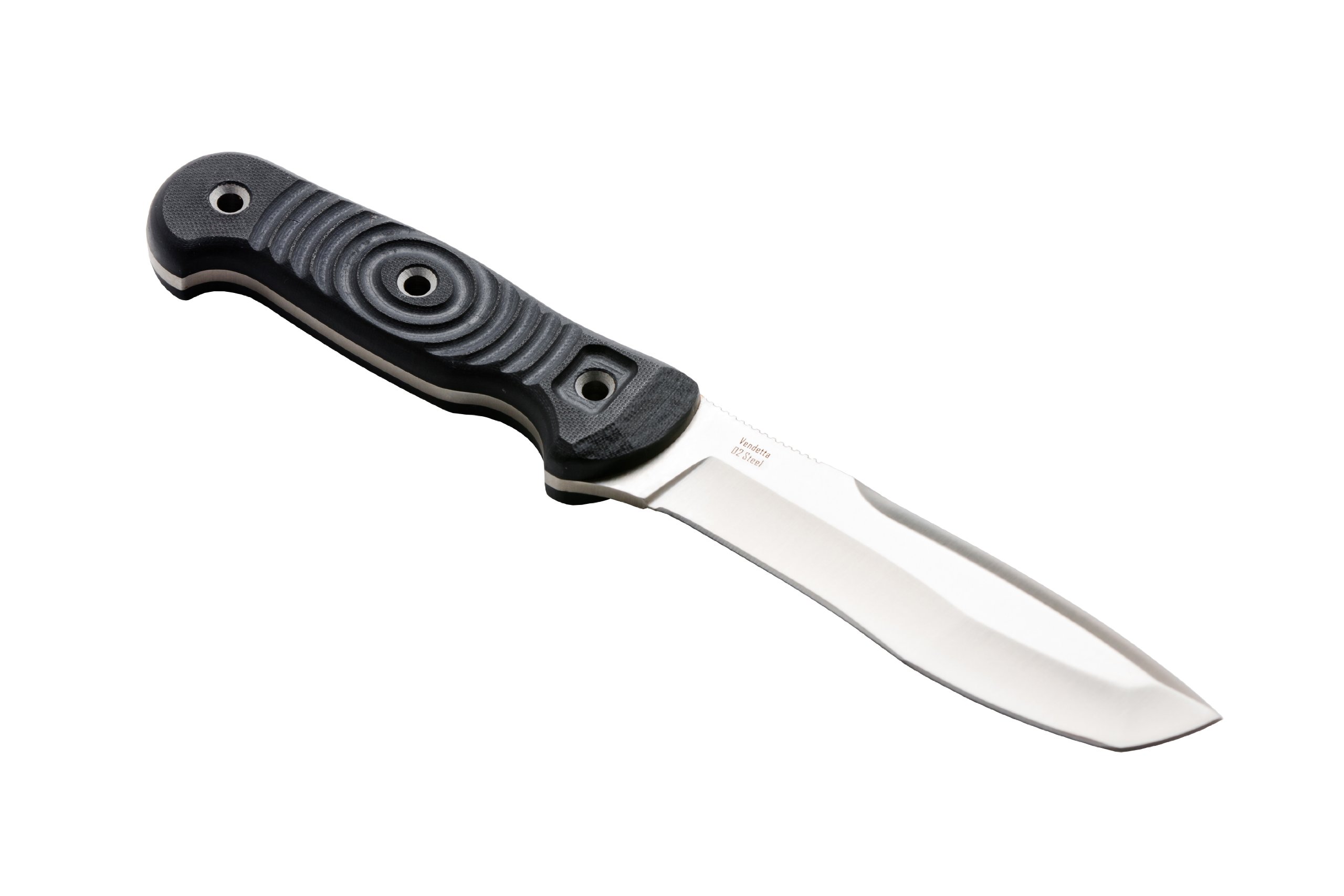 Kizlyar KK0223 Vendetta D2 Russian Made Tactical Knife, Satin