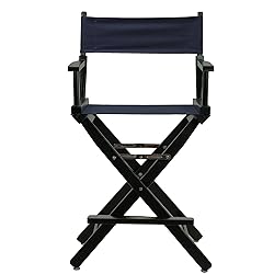 Casual Home 24" Director's Chair Black Frame-with