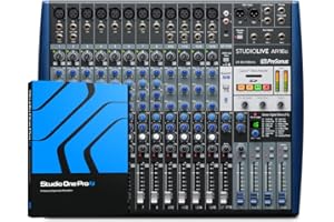 PreSonus StudioLive AR16c Analog Mixer with Studio One Pro Software