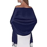 Pashmina Shawls and Wraps for Evening Dresses, Large Soft Pashminas Wedding Shawl