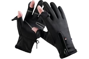 Winter gloves to keep warm, running, hiking, fishing, windproof, non-slip, finger touch screen, warm men and women gifts