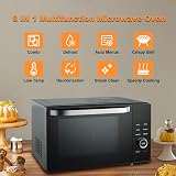 Techomey 1000W Combination Microwave Oven Grill Convection 34L view 3