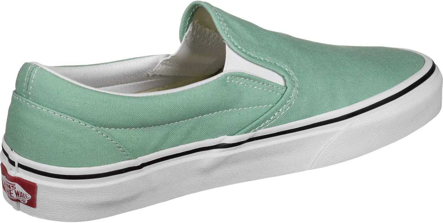 vans slip on neptune green