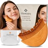 Lymphatic Contour Face Brush &ndash; Sculpts Jawline, Reduces Puffiness | Reduces puffiness, boosts circulation, soft synthetic bristles, ABS build, non-invasive, travel-friendly design
