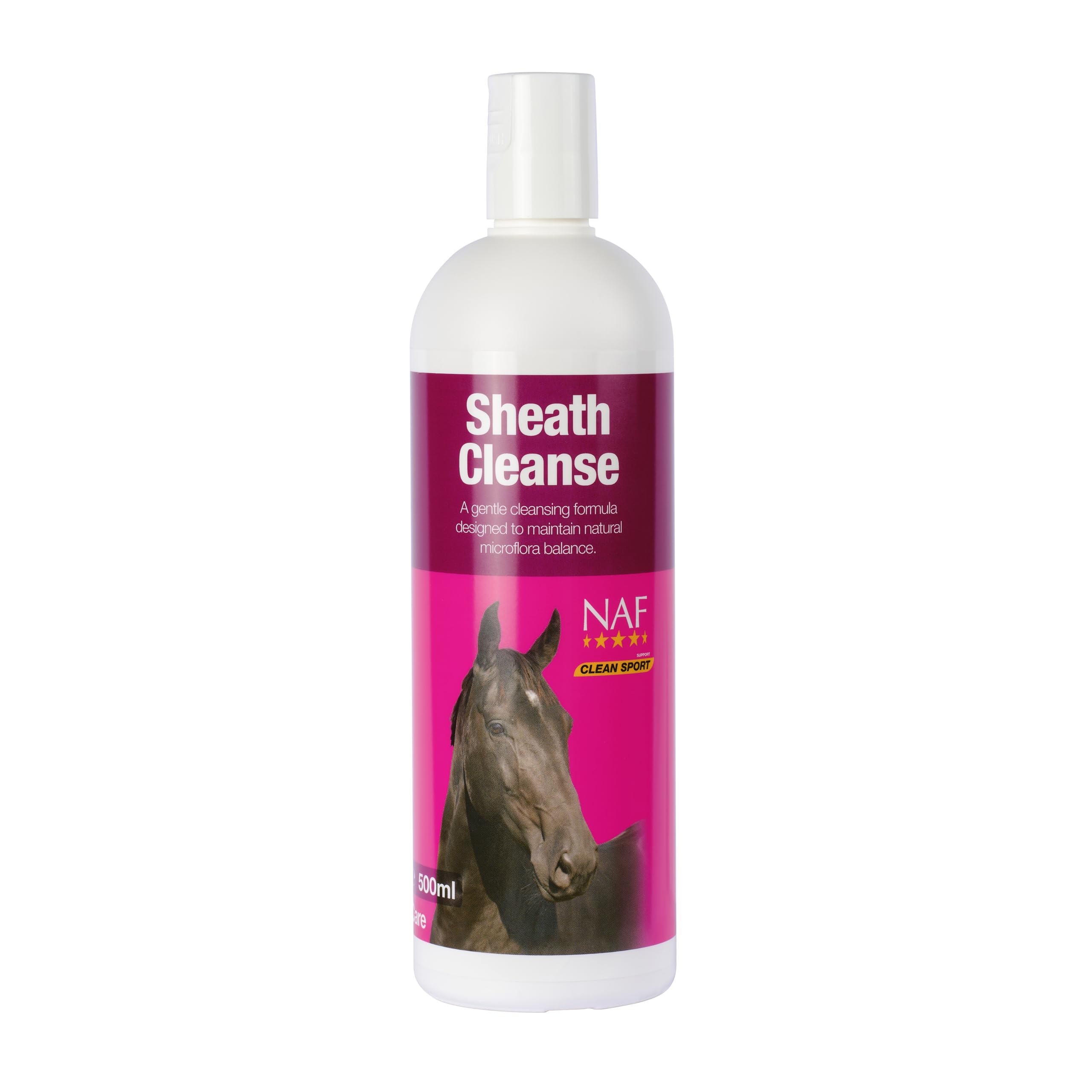 NAF Sheath Cleanse 500ml – Gentle Cleansing Solution for Geldings & Stallions – Soothing, Non-Irritant Formula with Natural Ingredients – Promotes Hygiene & Comfort