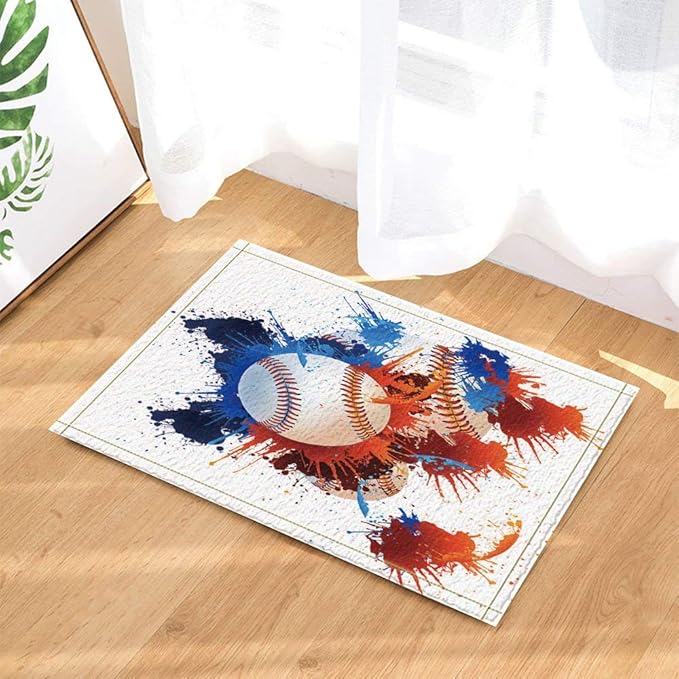 JYEJYRTEJ Baseball-Dekor-kreativer Malerei-Baseball mit gemütlichem