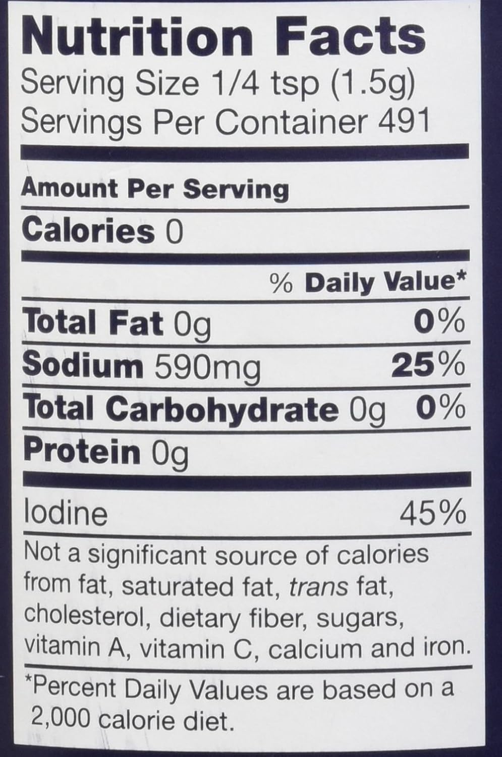 Morton Iodized Salt, 26 oz, Pack of 2 : Grocery & Gourmet Food