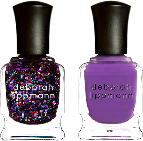 Amazon Deborah Lippmann デボラリップマン ネイル2本セット マニアック レッツゴークレイジー パープル 各15ml Deborah Lippmann マニキュア ネイルポリッシュ 通販