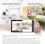 VTech VM901 Smart Wi-Fi Baby Monitor 5 inch 720p Display PTZ 1080p Camera view 5