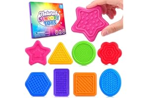 LESONG Squishy Sensory Toys for Kids: Textured Sensory Fidget Toy for Autistic Children Education Special Needs | Calming Autism Fidgets for Classroom Students Must Haves | Anxiety Relief