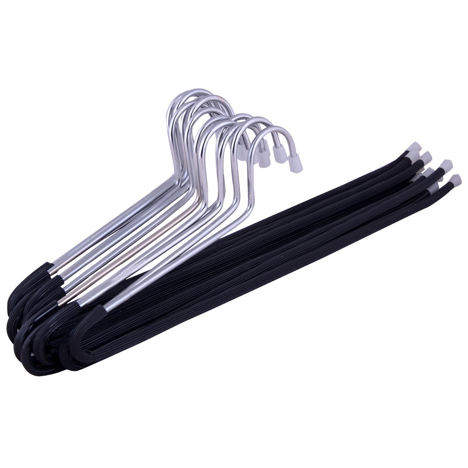 Br Essentials Steel Saree Pants Jeans Hanger 12 Black Amazon In Home Kitchen br essentials steel saree pants jeans hanger 12 black