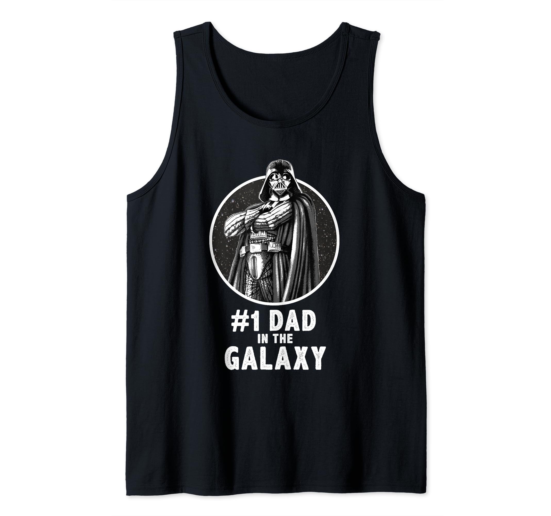 Star Wars Father's Day Darth Vader #1 Dad In The Galaxy Tank Top
