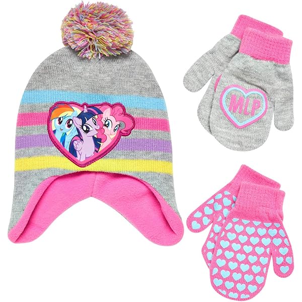 Ensemble Bonnet Et Gants Enfant Critter 2 Pièces - Taille Unique NWT
