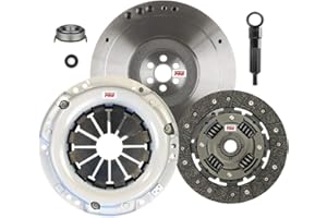 ClutchMaxPRO Heavy Duty OEM Clutch Kit with Flywheel Compatible with 1986-1995 Suzuki Samurai 1989-1992 Sidekick 1.3L (CP04104HDFW-CK)