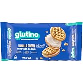 Glutino Gluten Free Vanilla Cr&egrave;me Flavored Sandwich Cookies, 10.5 oz. | Gluten-free; Vanilla Cr&egrave;me flavor, great for lunchbox, after school and travel snacks; also perfect for everyday sweet treats