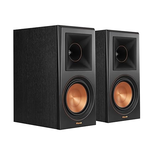 Klipsch RP-600M Reference Premiere Bookshelf Speakers Pair (Ebony) in  Kuwait Whizz Bookshelf Speakers - Main Image