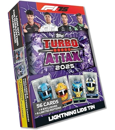 Amazon.com: Topps Turbo Attax Formula 1 2023, Trading Cards - Starter Kit :  Sports & Outdoors