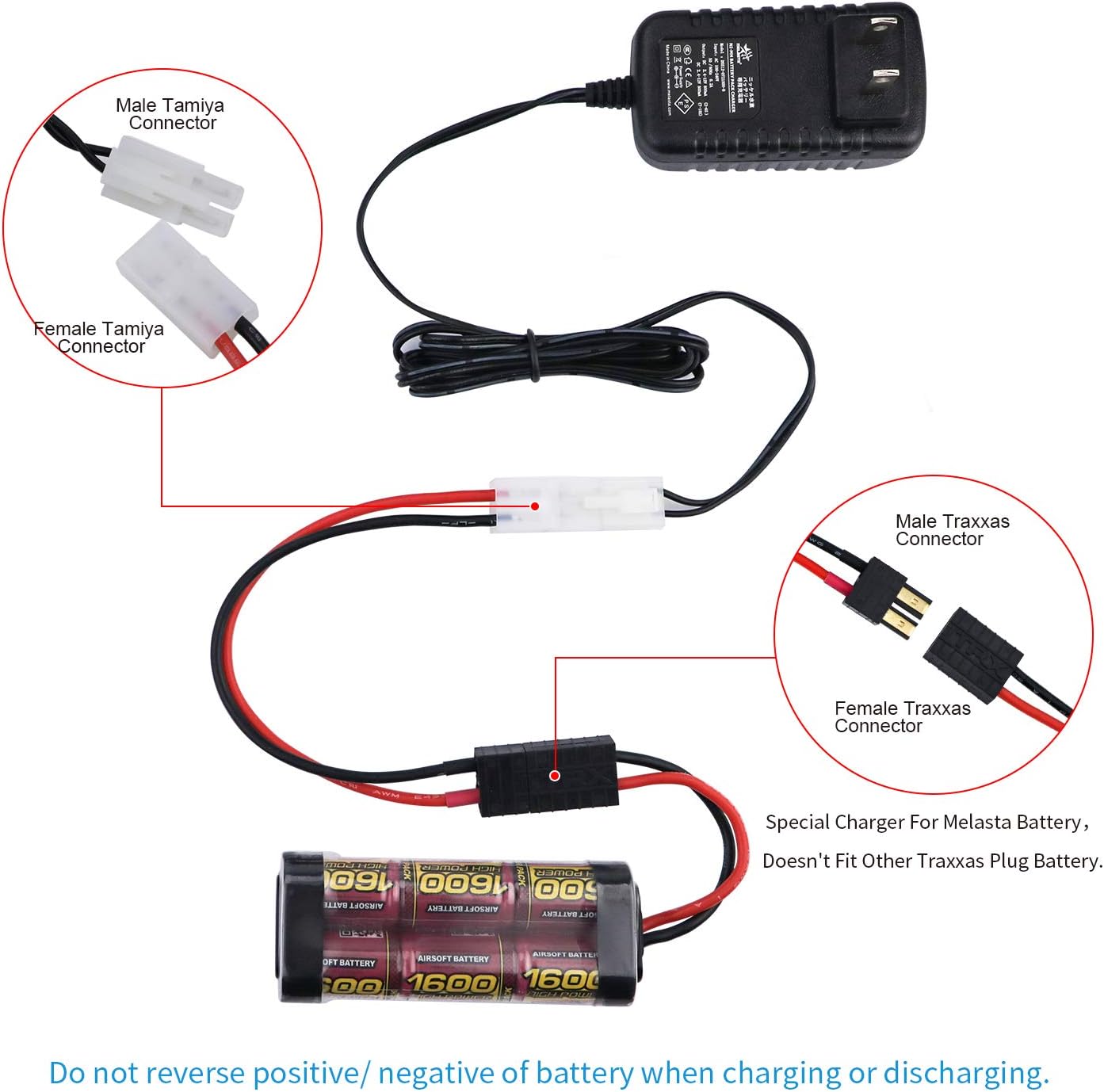 traxxas 7.2 volt battery charger
