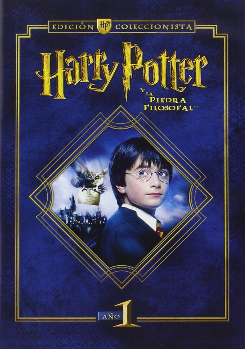 Harry Potter Y La Piedra Filosofal Dvd