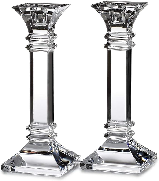 Waterford Marquis Treviso Candlestick 20cm Pair, Crystal Amazon.co.uk