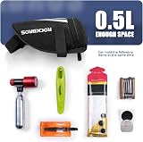 ROCKBROS Bike Saddle Bag Under Seat Pouch Mini Quick Release view 3