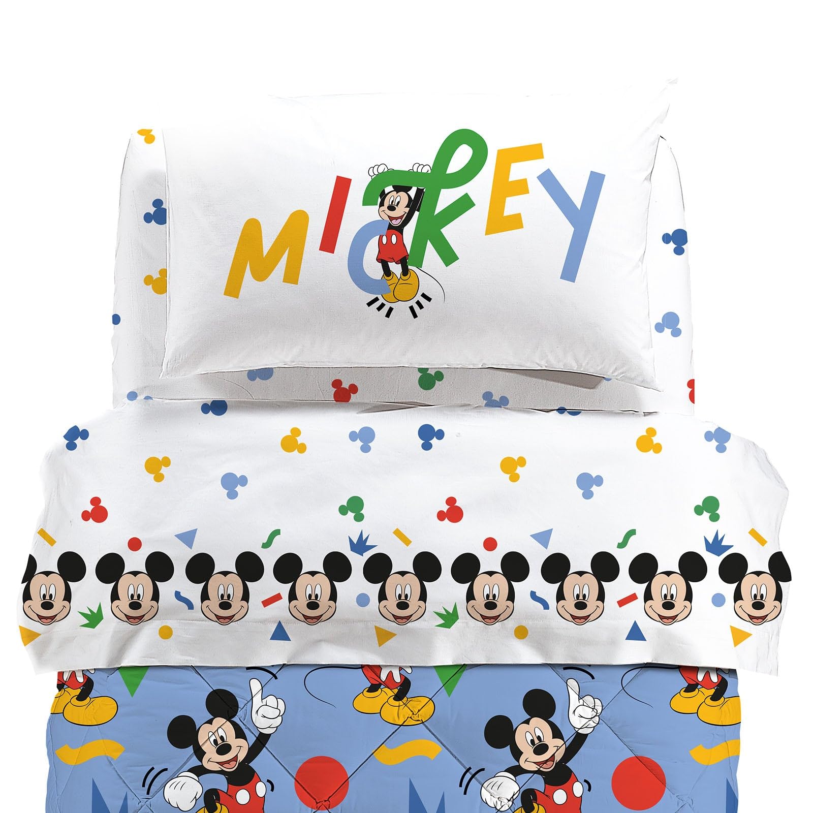 Mickey Colors Bedding Set