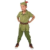 Little Adventures Child Peter Pan Costume - Machine Washable Pretend Play Outfit