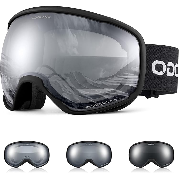 Lunettes De Ski Ultra Ventilées Réglables Avec Protection UV - Lunettes De Moto - Compatibles Avec Les Casques De Ski Et De Neige - Pour Hommes, Femmes, Garçons, Filles Et Enfants