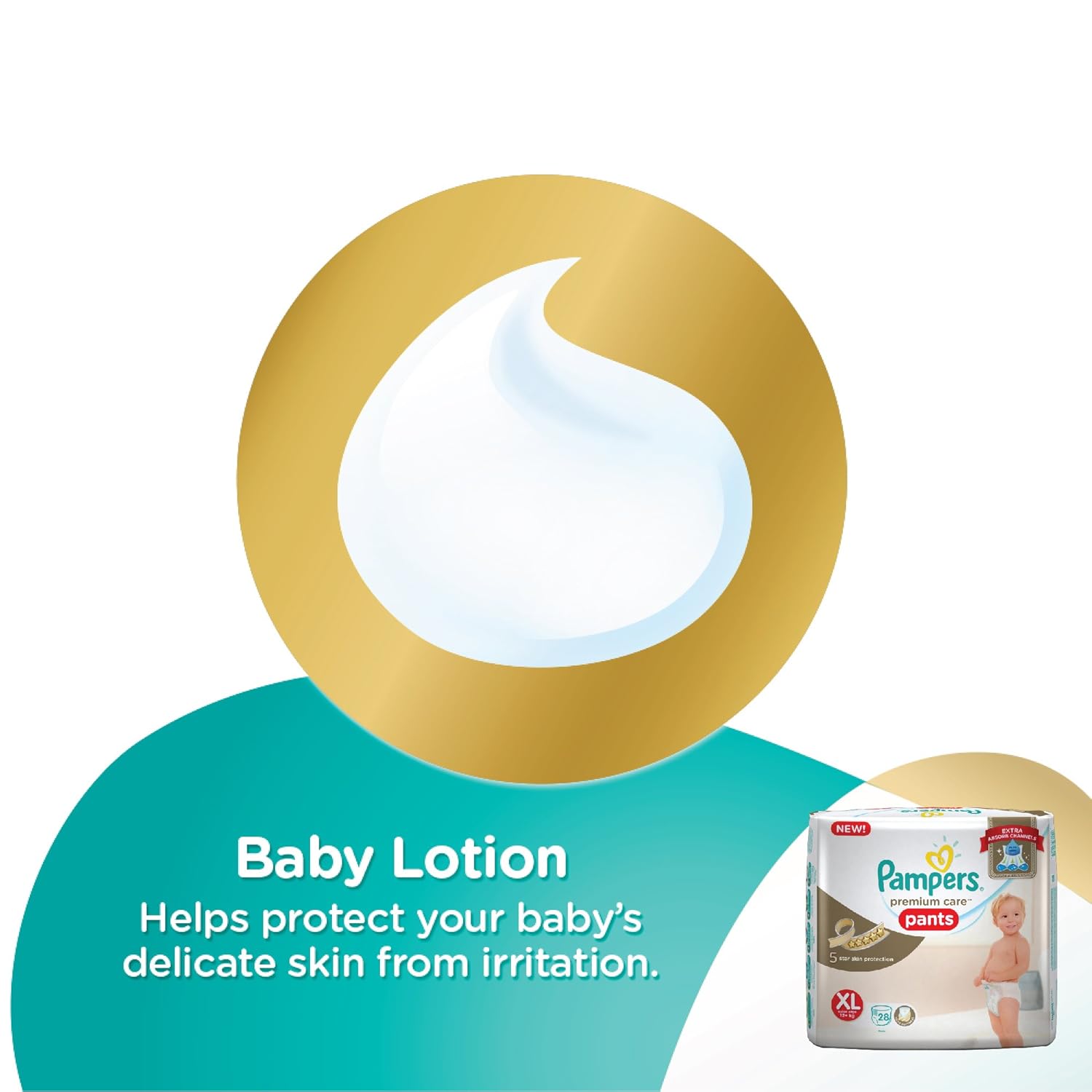 pampers premium care pants large size