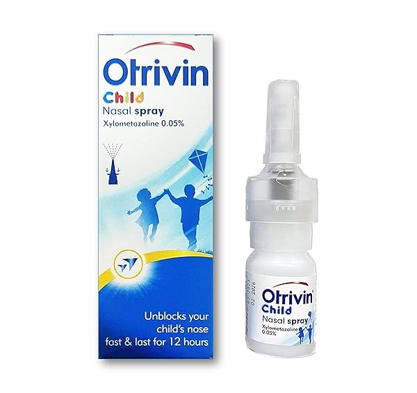 OTRIVIN CHILD NASAL SPRAY 0.05% (60 METERD DOSE, 0.33 FLUID OUNZES) FOR INFANT AND CHILDREN UNDER 1 YEAR OF AGE AND UP TO 6 YEARS OF AGE, EFFECTIVE UNBLOCKS YOUR CHILD’S NOSE FAST & LAST FOR 12 HOURS