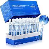 PROFLING Hyaluronic Acid Serum with Copper Peptides, Post-Microneedling Hydrating &amp; Soothing Face Serum for Sensitive, Redness-Prone Skin, Barrier Support, Single-Use Vials 30PCS
