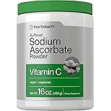Sodium Ascorbate Vitamin C Powder | 16 oz | Buffered | Vegan, Vegetarian, Non-GMO, Gluten Free | by Horbaach