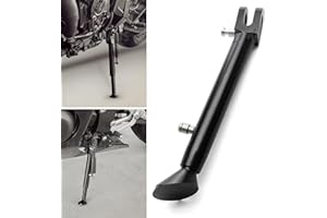 MOFANS Motorcycle Adjustable Side Stand Kickstand Fit for Kawasaki ZX-6 ZX-9R 1998-2002 ZX6R 2003-2008 ZZR600 2005-2008 ZX-10R 2004-2007 2011-2013
