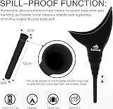 Sunany Female Urinal Silicone Urination Device Portable Women Pee Funnel Camping view 2