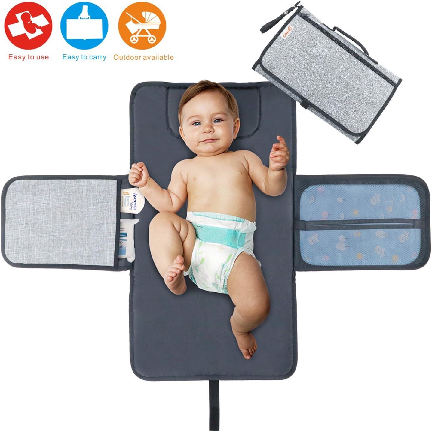 borsa con cerniera per cuscino