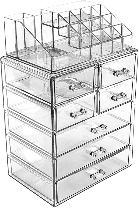 Amazon Com Sorbus Cosmetic Makeup And Jewelry Storage Case