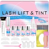 Lash Lift and Black Kit, Professional Brow Lamination and Black Kit, 4 In 1 Eyelash &amp; Eyebrow Perm Kit, Quick Lifting &amp; Voluminous Coloring, Easy to Use at Home Diy &amp; Salon (Blue)