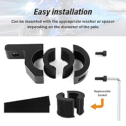 2PCS Motorcycle Light Bar Mounts - Universal