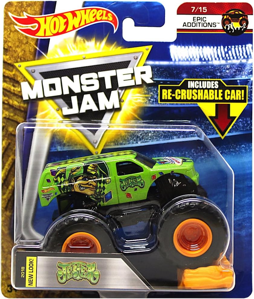 hot wheels monster jam crushable car