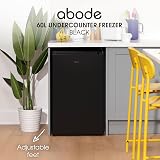 Abode Under Counter Freezer 60 L 4 Star 3 Drawers Black 48 cm A85UCFZ482E1B view 5